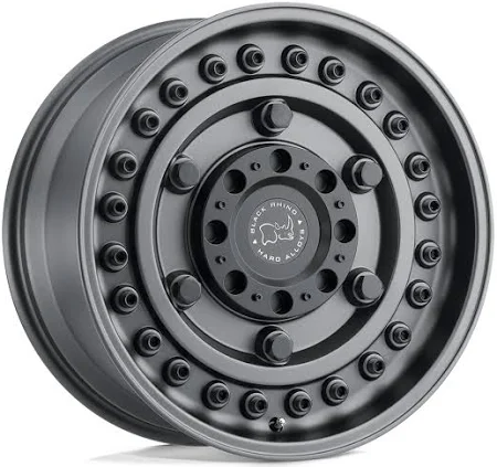 Rhino Black Off-Road Wheels